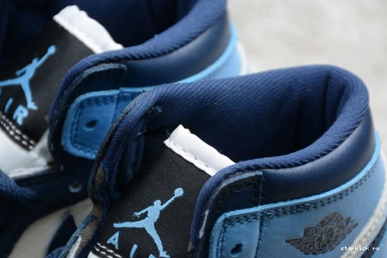 555088-140 (555088-140) Blue Obsidian 1 Jordan Kids Kid University Air 0329